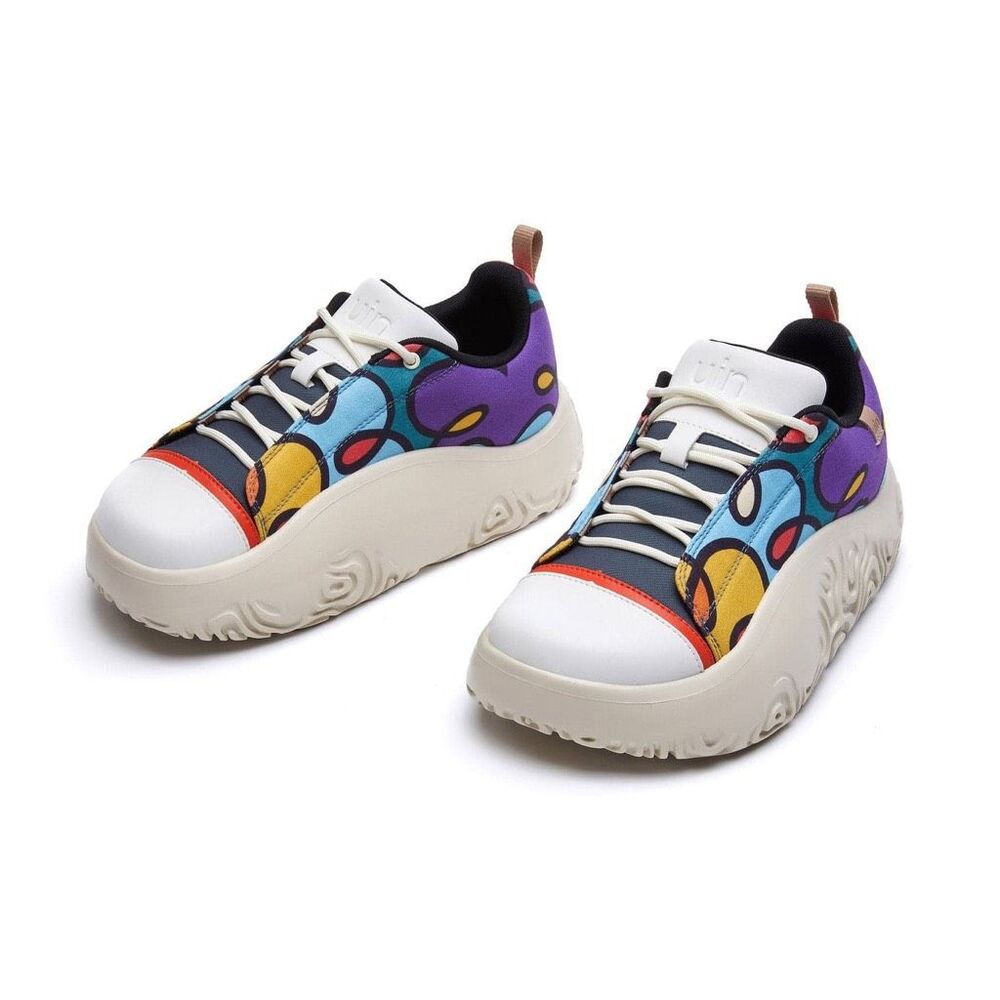 UIN Women's Chunky Fashion Sneakers Travel Shoes (Inner Innocence - Vigo 2)